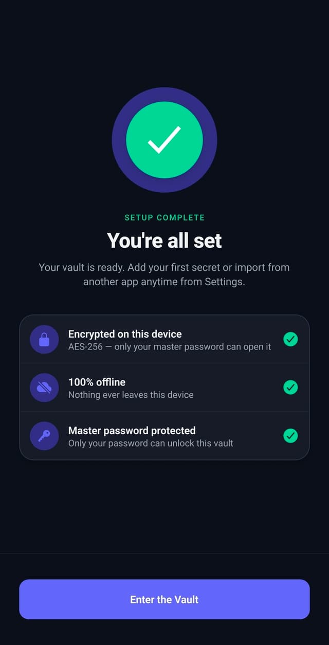 SolidPass App Screenshot